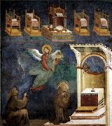 GIOTTO di Bondone Vision of the Thrones France oil painting artist
